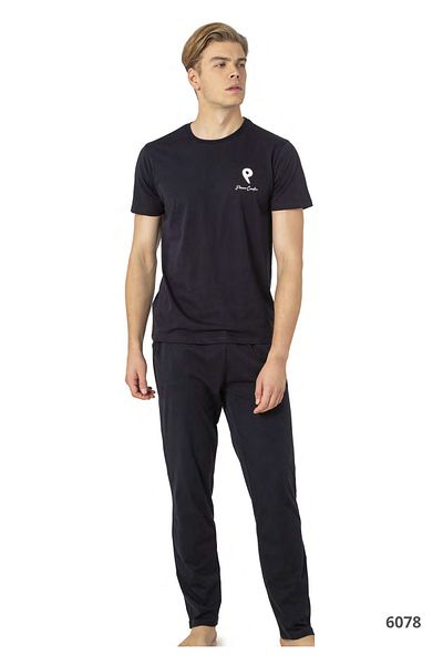 Pierre Cardin Men's Needless Redbud Flaming Memories Consistent Home Clothing Set