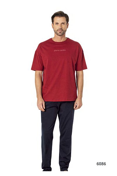 Pierre Cardin Men's Burgundy Suit with Sleeves Suit-10-25-60-I86-D12