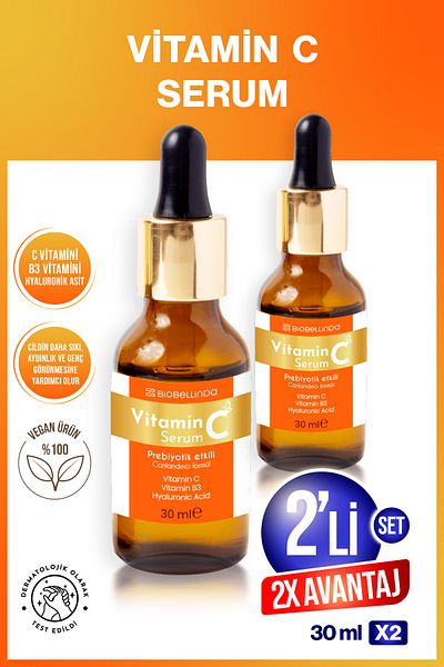 BioBellinda Vitamin C Serum 2X30 ml (Set of 2)