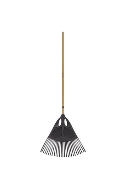 FiSKARS Solid Ahşap Saplı Yaprak Süpürgesi XL (1001584)