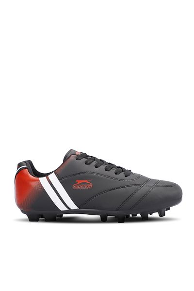 Slazenger Pantofi de fotbal pentru băieți Mark Krp Fotbal Negru / Alb / Roșu