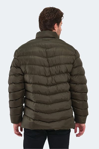 Slazenger Мъжки якета и палта в цвят каки – слушайте