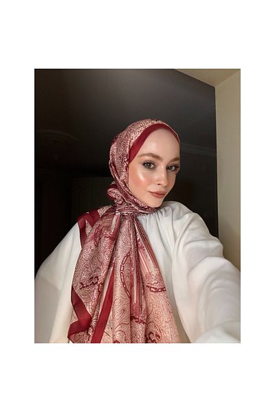 diorel Ethnic Pattern Vural Silk Shawl