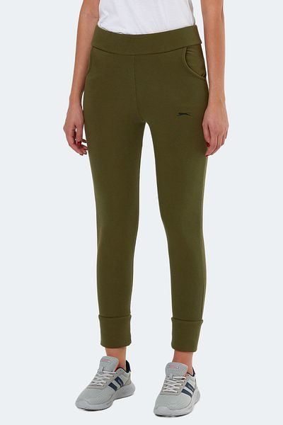 Slazenger Pantaloni de trening Klaus damă kaki