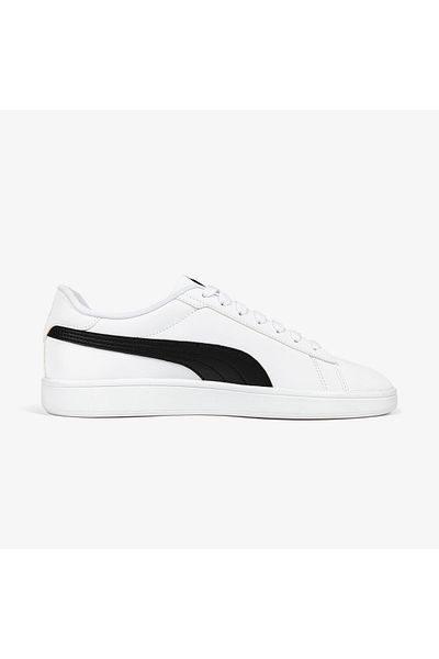 Puma Smash 3.0 Buck - Unisex Λευκά και Μαύρα αθλητικά παπούτσια 392336 -08