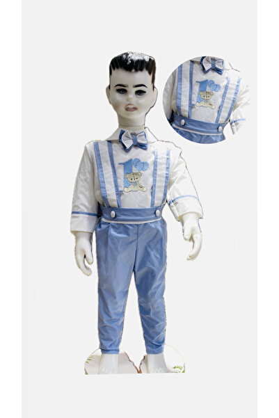 KidsLand Ayıcık temalı salopet seti