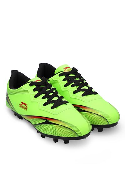 Slazenger Pantofi de fotbal verzi pentru băieți - Marcell Krp