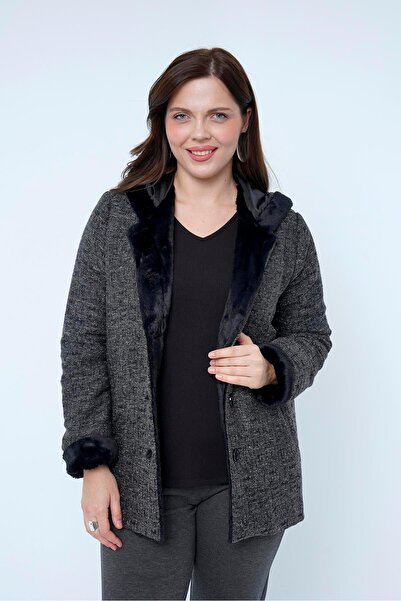 Lema Glitter Fabric Coat (26175)