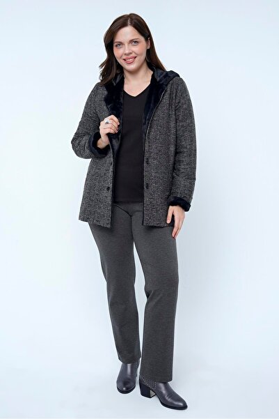 Lema Glitter Fabric Coat (26175)