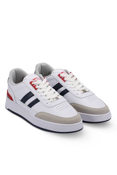 Slazenger Ανδρικά παπούτσια Sneaker Daphne Λευκό / Μπλε