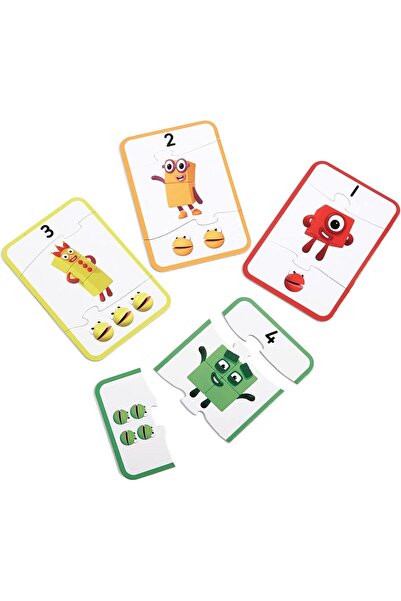 Learning Resources Numberblocks Count the Numbers Puzzle Set HM95401-UK, One Size, Plastic, Multicol