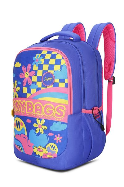 Skybags KLAN PLUS 08 SCHOOL BACKPACK BLUE