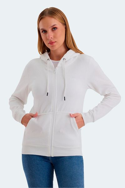 Slazenger Hanorac alb Katya pentru femei