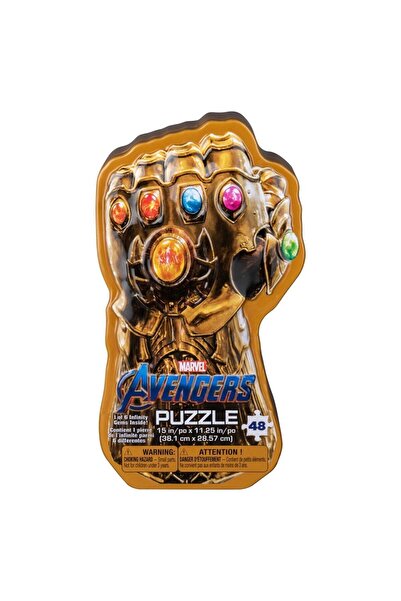 SPIN MASTERR مجموعة أحجية Marvel Avengers 4 Infinity Gauntlet Lent Signature، مكونة من 48 قطعة، 6047036