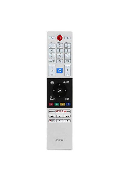 Toshiba Ct-8528 Lcd-led Tv Kumandası Netflix Youtube Tuşlu