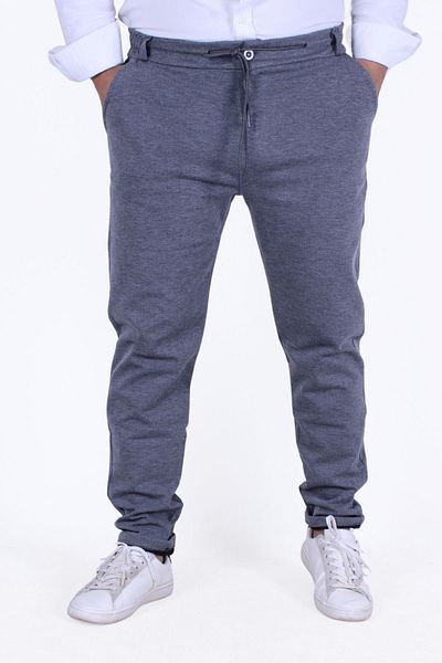 FYK KİDS Men's Trousers - Pique Sand, Belted and Rubber Waist Detail