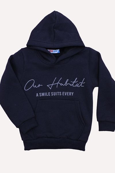 FYK KİDS 3 Thread UNISEX HOODED KANGAROO POCKET 3-PACK SWEATSHIRT