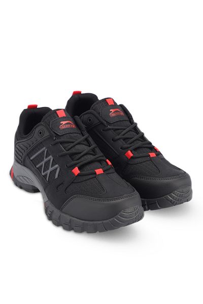 Slazenger Ανδρικές μπότες ZHENG Μαύρο / Κόκκινο
