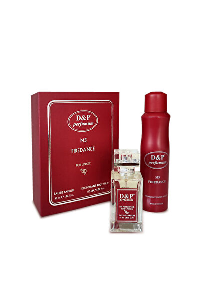 D&P Perfumum Niche Serisi U-m5 Firedance Unisex Set (PARFÜM DEODORANT) 55ml 150 ml