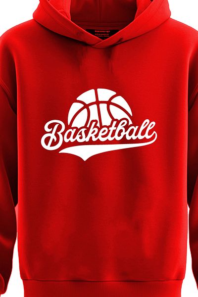TOP GLORY Баскетболен суичър с качулка - 3 прежди BASKETW1002