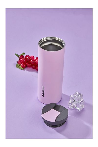 Cooker 400ml Stainless Steel Mug Thermos - 6 Hours Hot and Cold |   Fashionable and Durable Design