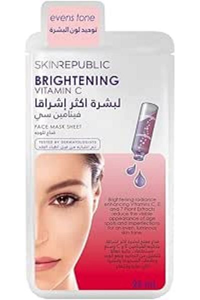 Skin Republic Brightening Vitamin C, Tone evening face mask