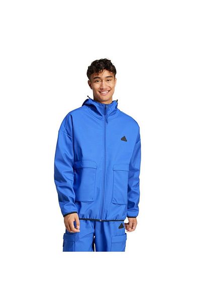 adidas Jachetă Adidas Blue pentru bărbați IY1489-E - M Ce Q4 Pr Fzhd
