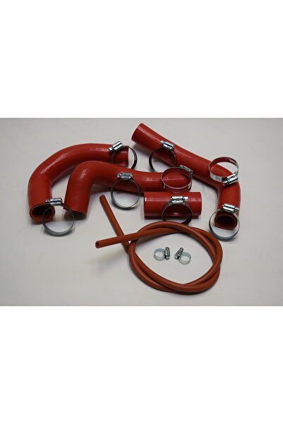 HG Murat 131 Doğan Şahin Kartal Kırmızı Silikon Hortum Seti Kelepçeli