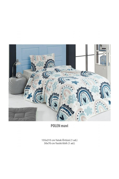 Merinos MERİNOS URBAN DREAM BATTANİYE YATAK ÖRTÜSÜ SETİ 2 PARÇA TEK KİŞİLİK