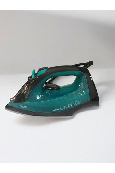 Kiwi Ksi Green 6322 - Hanger Iron with Iron Resistant Ceramic Base, Anti Limescale and Strong Shock Steam