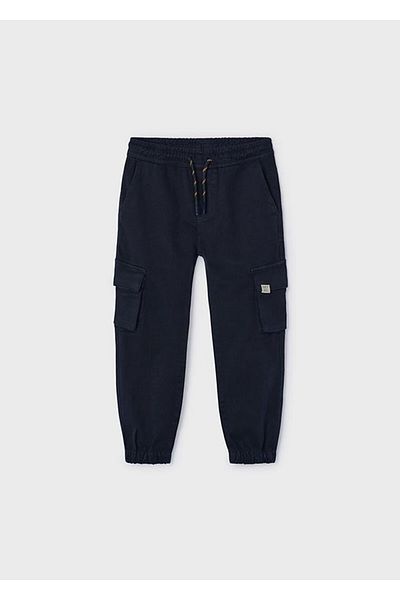 MAYORAL 04-09 Years Old Boy's Navy Blue Color Cargo Pants