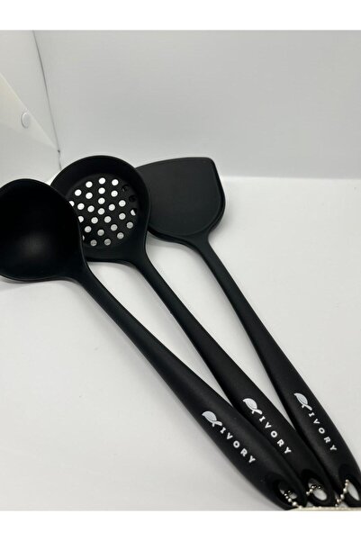 SİLİKON kepçe, kaşık, süzgeç