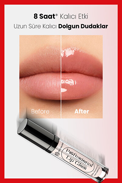 Pinky London Güllü Dudak Dolgunlaştırıcı ve Parlatıcı Lip Gloss
