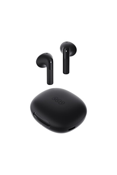 QCY Ailybuds E20 Anc Bluetooth Kulaklık Aı 6 Mikrofon Ipx4 Siyah