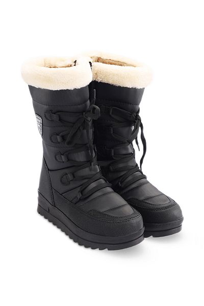 Slazenger Hope In Girls Boots Μαύρο / Μπεζ