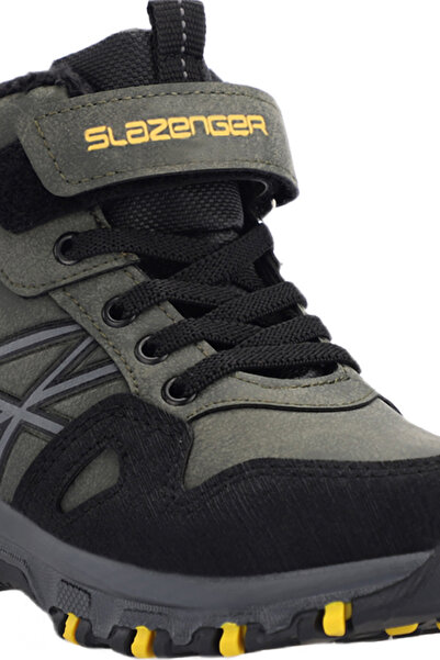 Slazenger NESKE Çocuk Cırt Cırtlı Haki Bot