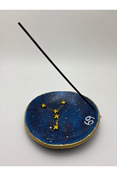 vivus in Yengeç Burcu Yıldız Haritalı Mavi Tütsülük Hediyelik Kutusunda