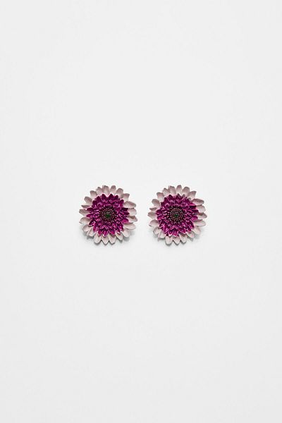 Stradivarius Flower earrings