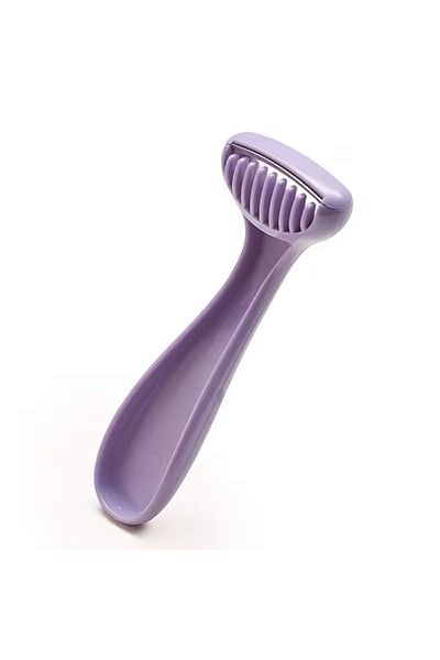 EZERE Manual Tiras Razor - Smooth Stainless Steel Razor, Whole Body Killar Purple