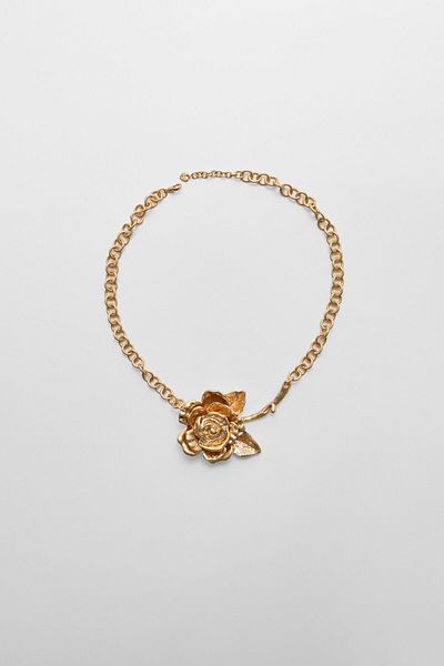 Stradivarius Flower necklace