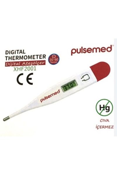 Pulsemed Ateş Ölçer (DİJİTAL KOLTUK ALTI)