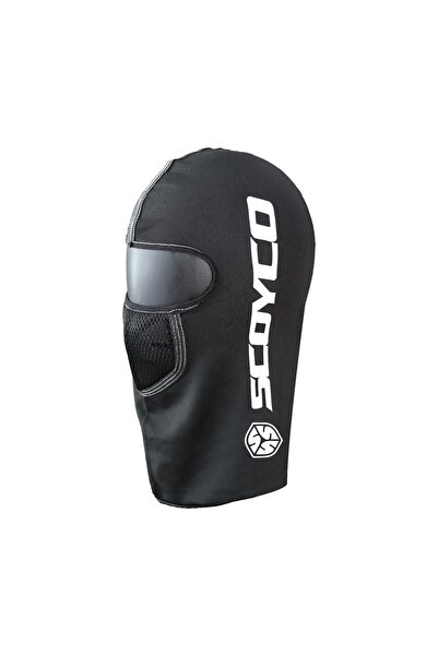 ebakbak Motosiklet ve Bisiklet Termal Balaklava Motor Maske Yüz Koruma Black