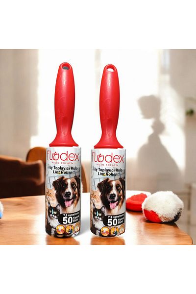 FLODEX Hair Collector 50 Sheets (2 Pieces X 50 Sheets = 100 Sheets)