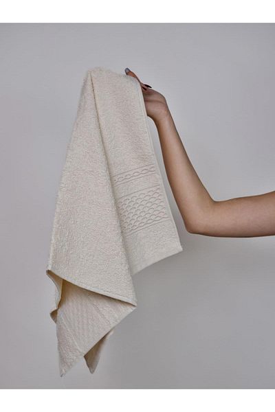 Semecca Πετσέτα χεριών Pure Basic Cotton 50x85 Μονοκόμματη Πετσέτα χεριών
