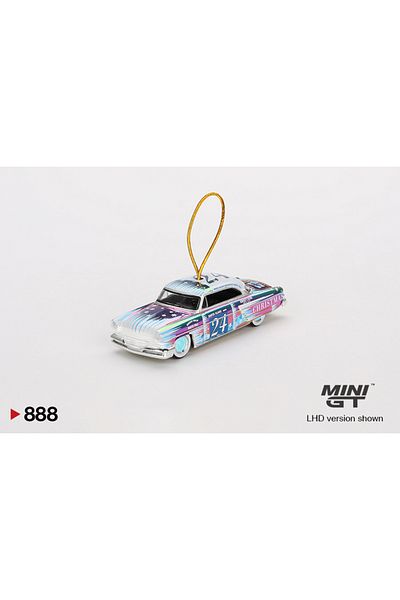 mini gt 1/64 Lincoln Capri Christmas Hot Rod by Tim Sadchikov 2024 Christmas Edition