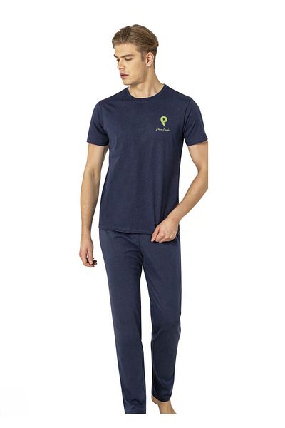 Pierre Cardin Σετ Πιτζάμες Indigo Cotton Comfortable - 7.Q1.K8.K.9