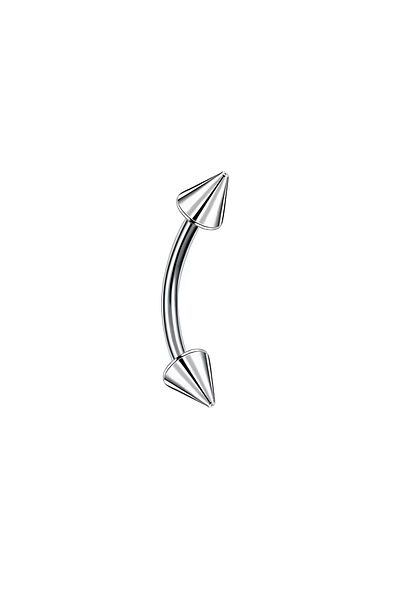 Janset F136 Titanium Conical Eyebrow Piercing - Conical Model