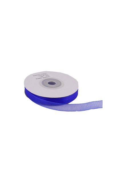 Eminonutoptanci Κορδέλα Μπλε Οργάντζα 10 MM (22 μέτρα) Saks