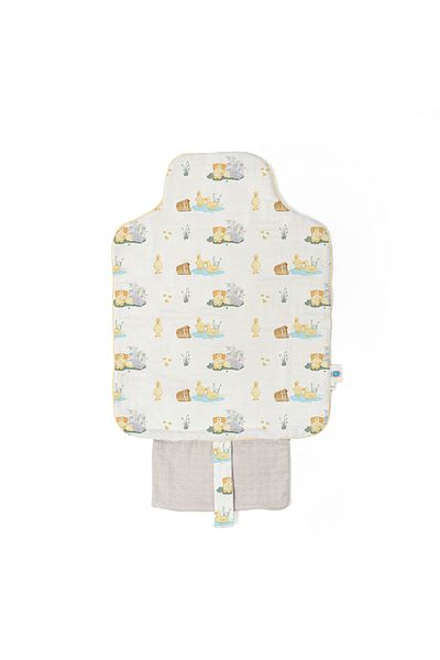 DEUX LAPINS Baby Duck Patterned 100% Cotton Muslin Baby Bottom - Petits Caneton