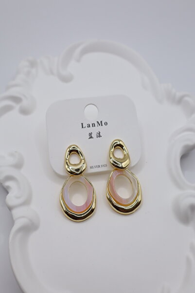 DEMOKAN أقراط نسائية مستوردة من الزركون الملون واللؤلؤ موديلين متدلية دائرية ...